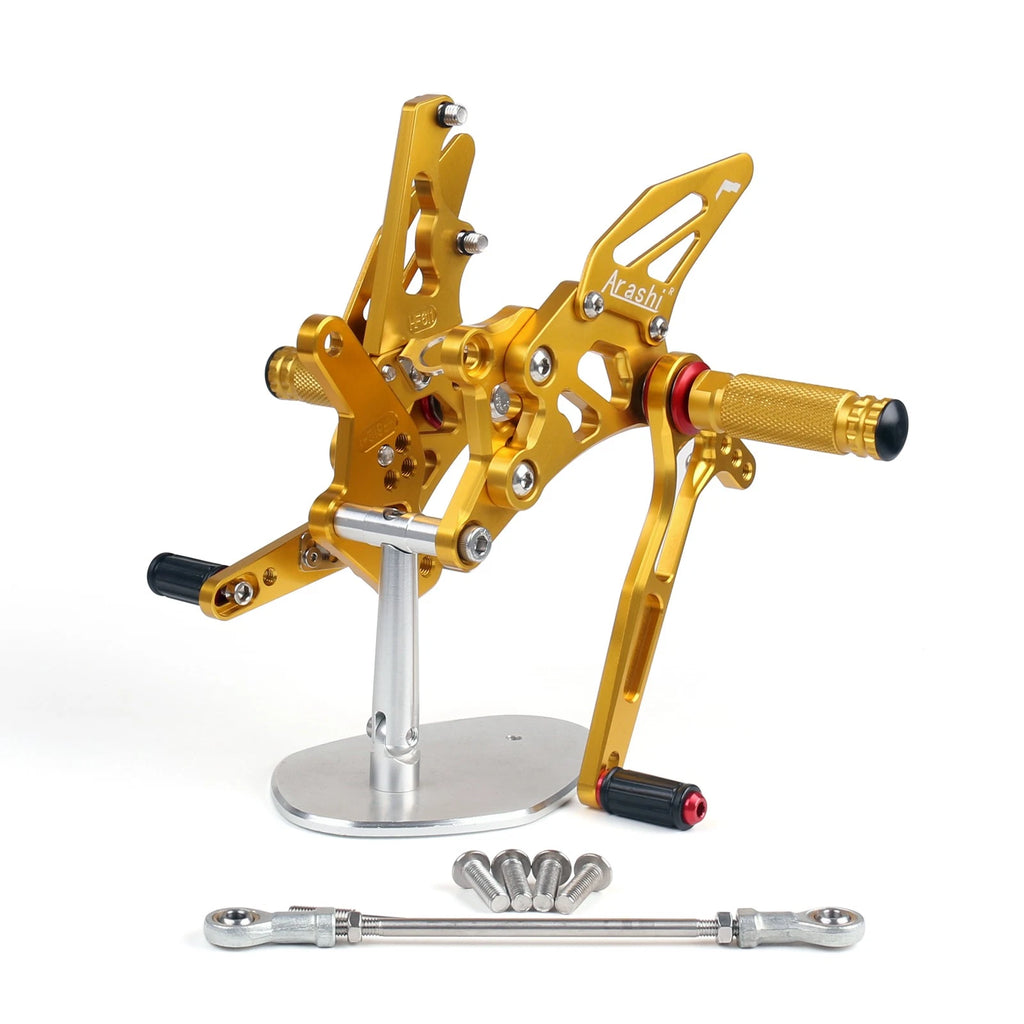 Racing Rearsets Footrest Set for Yamaha YZF R25 (2015–2019)
