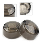 Smoken Turn Signal Lens Cover for Harley Dyna FXD FXR Sportster XLH 883 1200