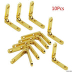90-Degree Zinc Alloy Spring Hinges for Wooden Box Cabinet