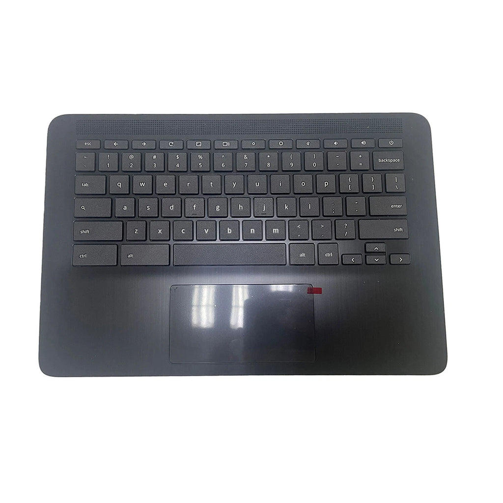 Palmrest with Non-Backlit Keyboard Touchpad for HP Chromebook 14 G7 (2019–2020) M47207-001