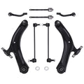 Set of 8 Front Control Arm Ball Joints for Nissan Rogue (2008–2015)