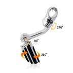 1.25" Engine Guard Footpegs for Harley Touring Electra Glide