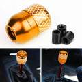 5-Speed Aluminum Shift Knob for Universal JDM Type-R (42mm) - Orange