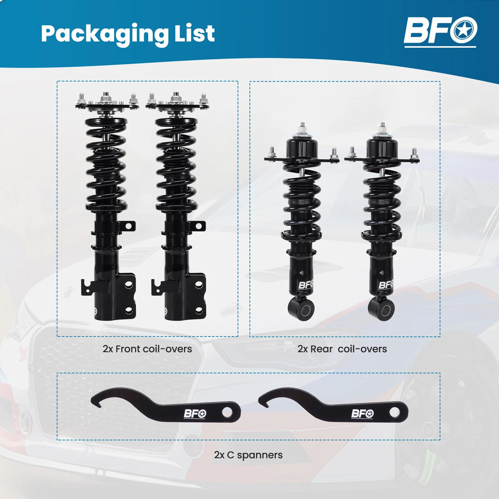 Coilover Suspension Kit for Toyota Corolla (2003–2008)