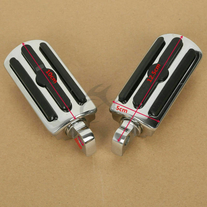 Rear Passenger Footpegs for Harley-Davidson Softail Fatboy (2000–2023)
