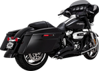 Vance & Hines Big Radius Black Exhaust for Harley FLHX FLTR FLHR FLHT CVO (2017–2025)