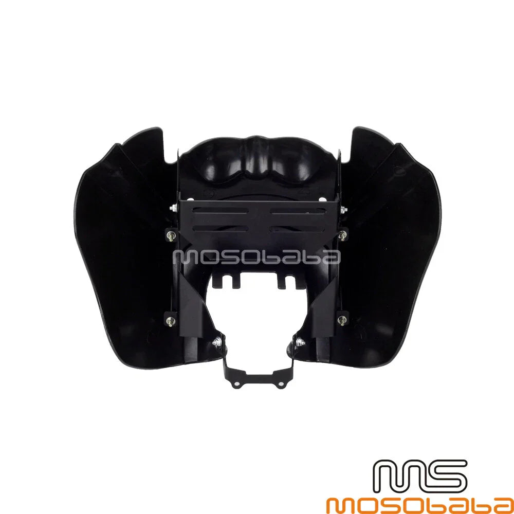 Front Fairing + LED Headlight + 12" Windshield for Harley Softail (2018-2023)