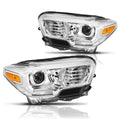 Projector Headlights for Tacoma (2016–2020) - Chrome Housing, Amber Side