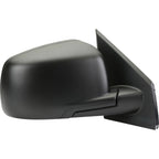 Replacement Textured Passenger Side Power Door Mirror w/Heated Glass