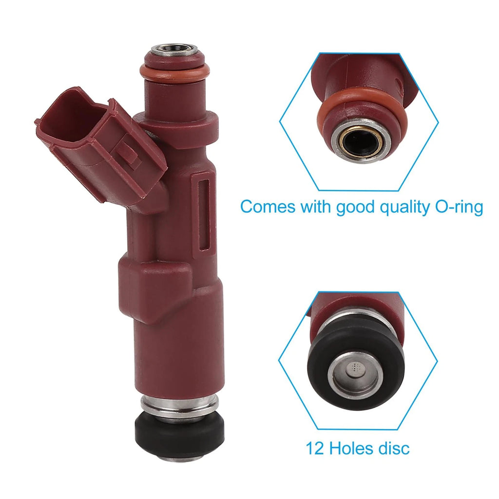 Set of 4 Fuel Injectors 23250-97401 for Toyota Avanza, Daihatsu Terios (1.3L)