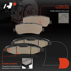 8x Ceramic Brake Pads for Ford Mustang (2021)