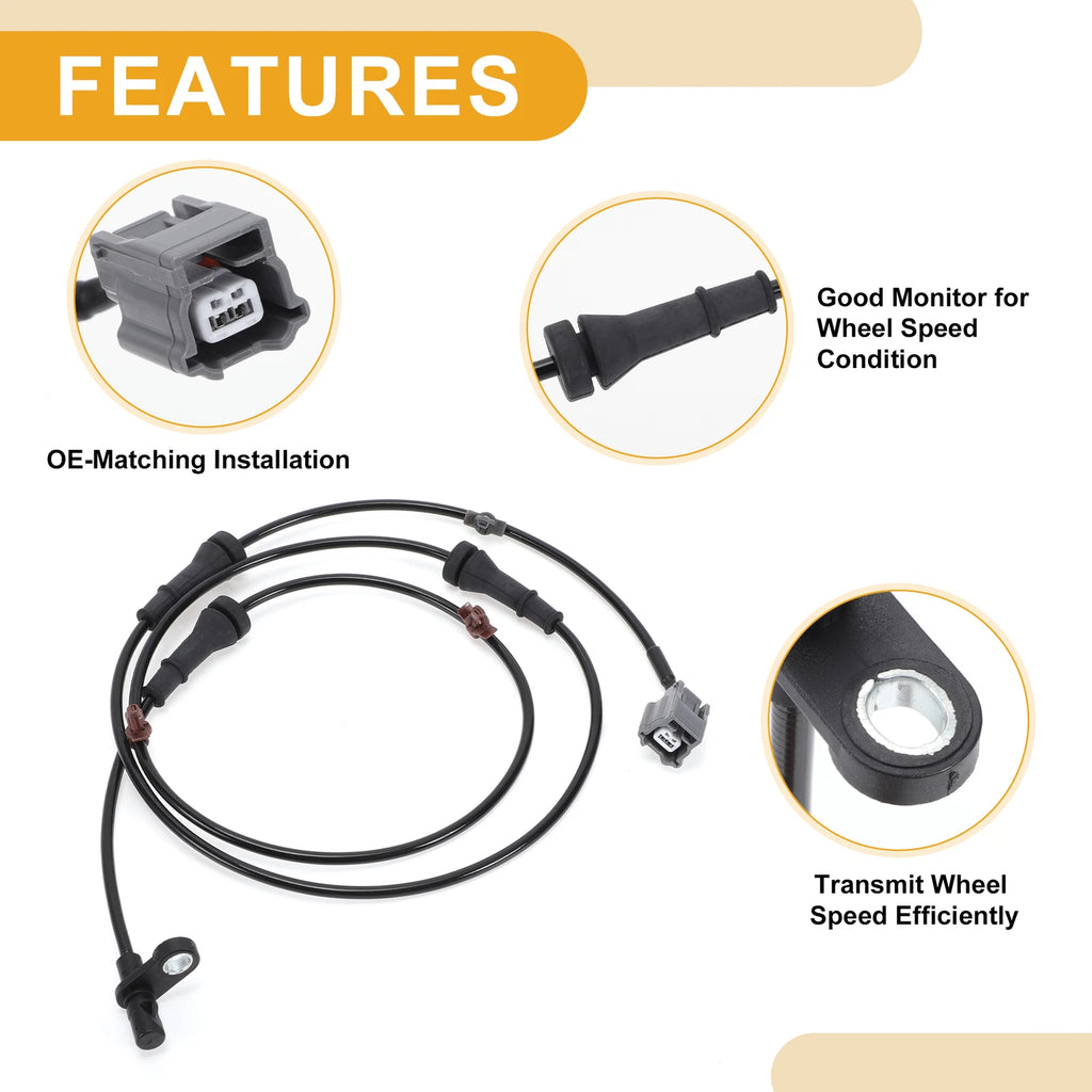 ABS Wheel Speed Sensor No. 479013LM0A for Nissan NV200 (2013–2019) Rear Left