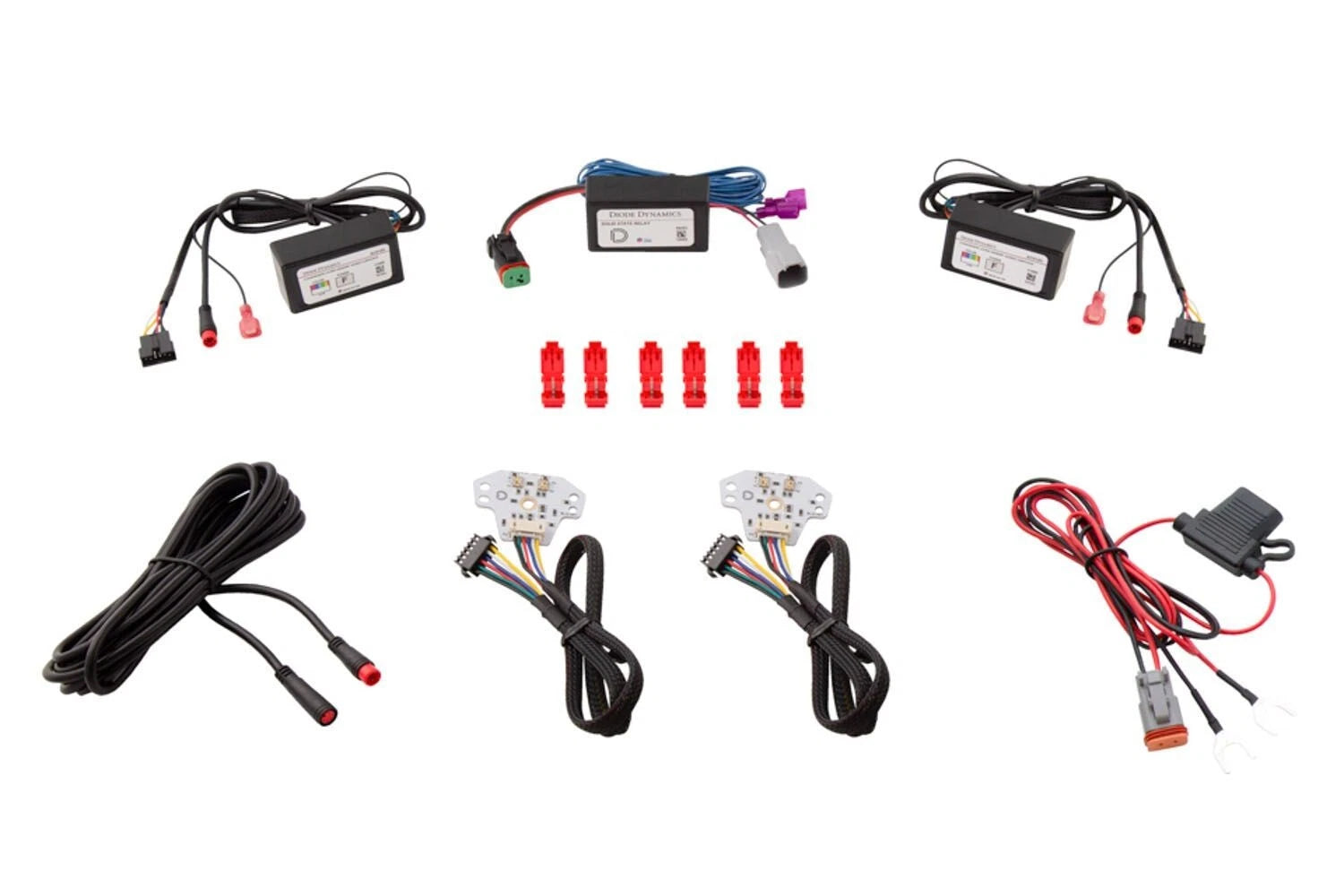 Multicolor DRL RGBW LED Boards Replacement for 2019–2021 Dodge Charger