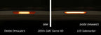 LED Sidemarker Lights Clear Front for GMC Sierra HD 2500 3500 (2020–2023)