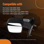 Manual Right Rear View Mirror for Ford E-350/E-450 (2004-2013)