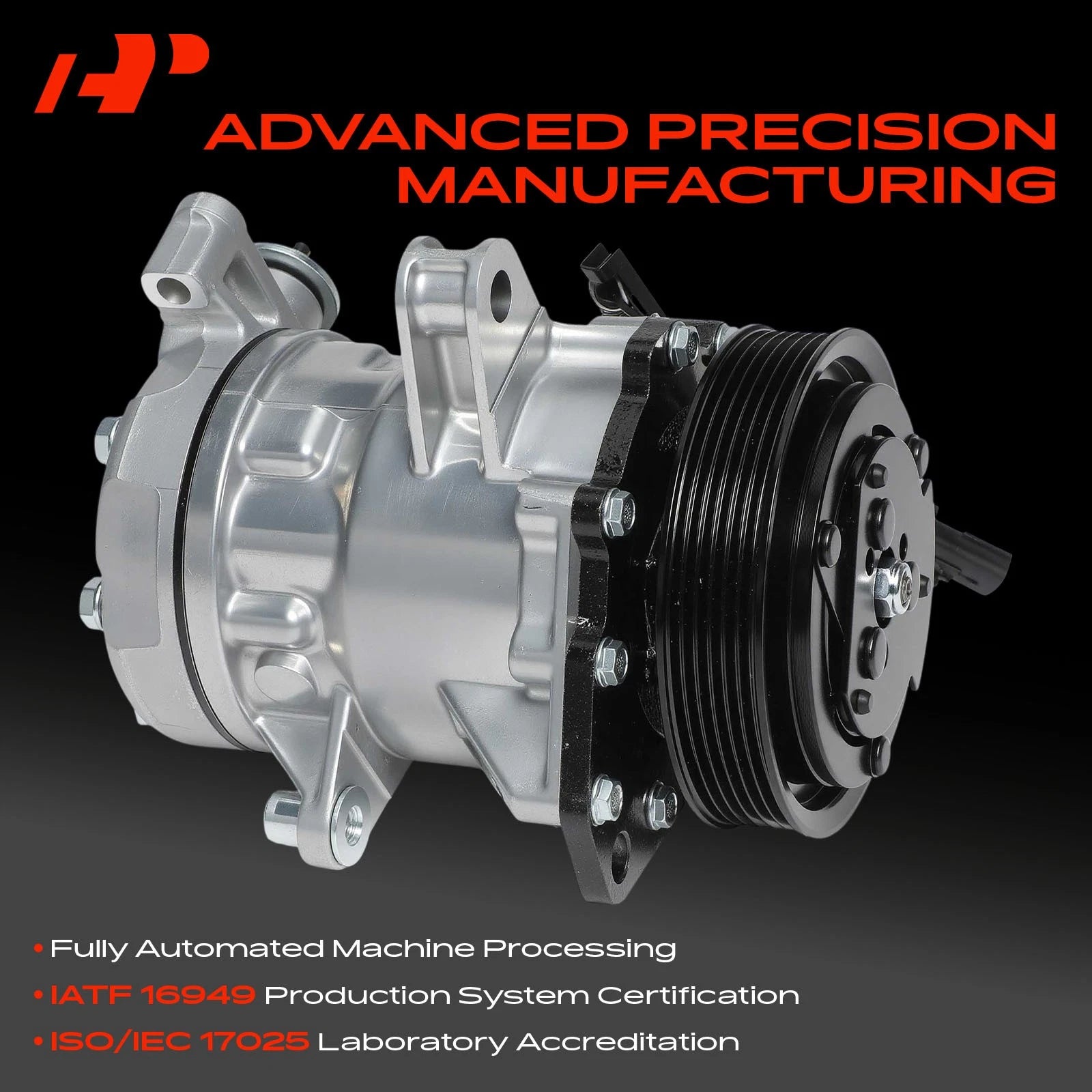 A/C Compressor with Clutch for Jeep Liberty (2002-2005)