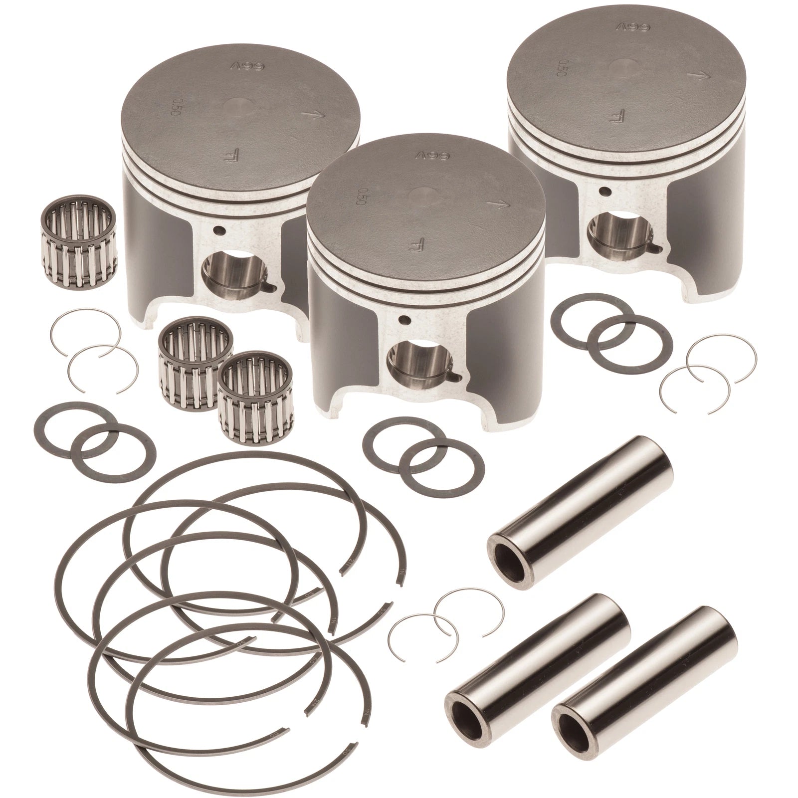 Triple Piston Kit for Yamaha GP XL XLT 1200 1200R (1996–2002) .50MM Over 80.4MM