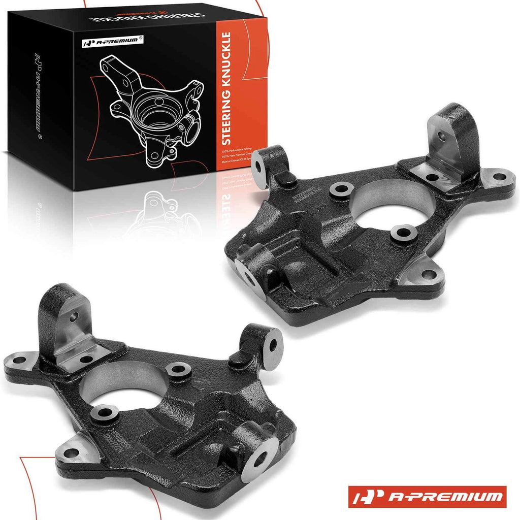 Pair Front Steering Knuckle for Chevy Silverado GMC Sierra 1500 (2007–2017)