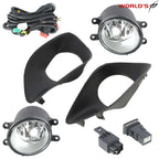 Front Fog Light Frame Kit for Toyota Yaris Sedan (2007–2011) LH+RH
