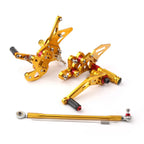 Rearset for Suzuki GSX-R 600/750 (2006–2010) Gold