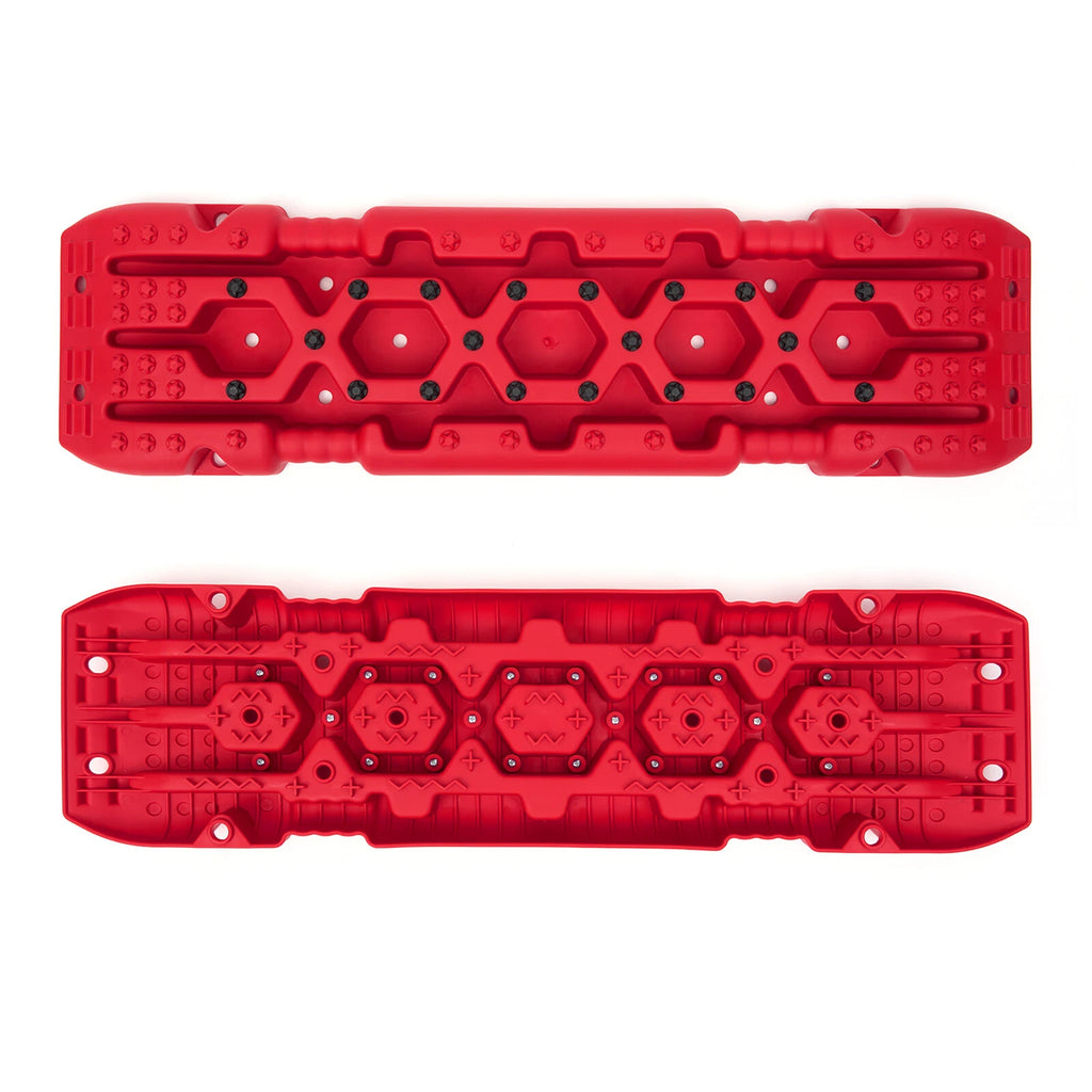 2X Recovery Tracks Sand Mud Snow Traction Boards for 4WD Vehicles