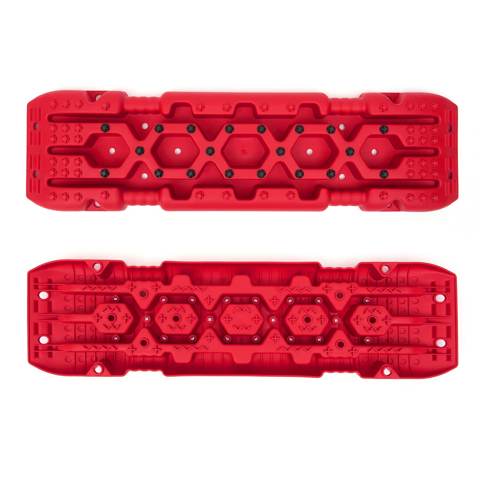 2X Recovery Tracks Sand Mud Snow Traction Boards for 4WD Vehicles