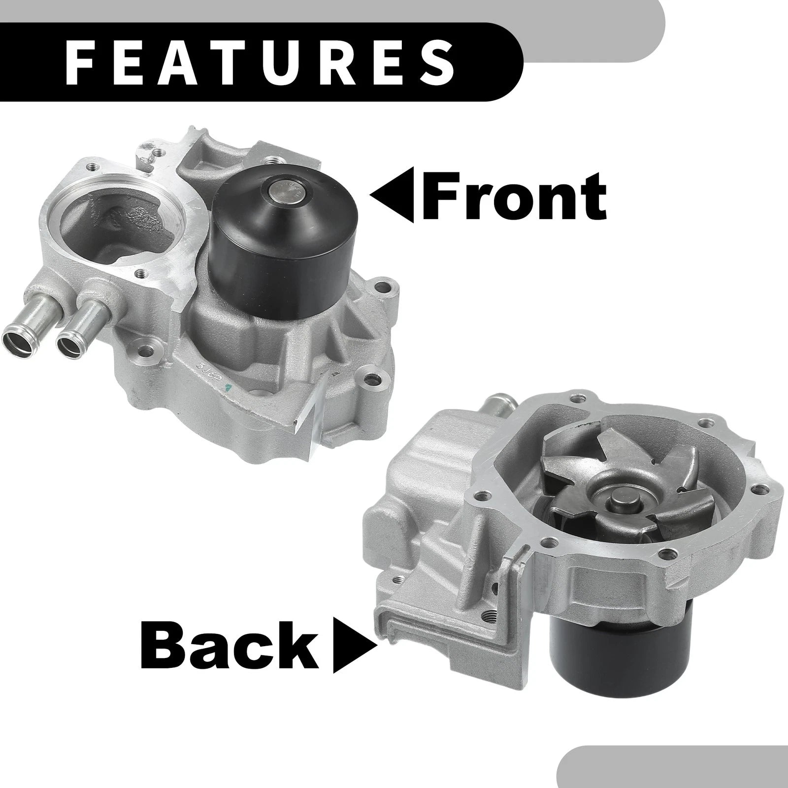Water Pump with Gasket for Subaru Forester (2009–2013) No. 21111AA060