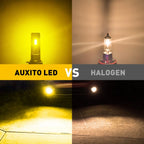 2X H11 H8 LED Bulbs for Fog Light DRL for Make Model