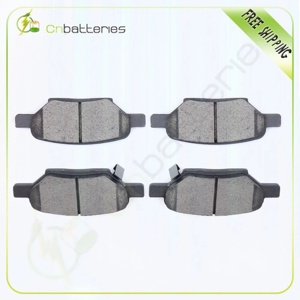 4X Metallic Brake Pads Front for F-250 F-350 Super Duty (2005–2012)