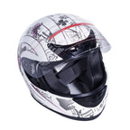 DOT Flip Up Full Face Helmet for Motorcycle (S, M, L, XL)