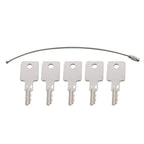 5PCS Ignition Key for Heavy Equipment (NG100)