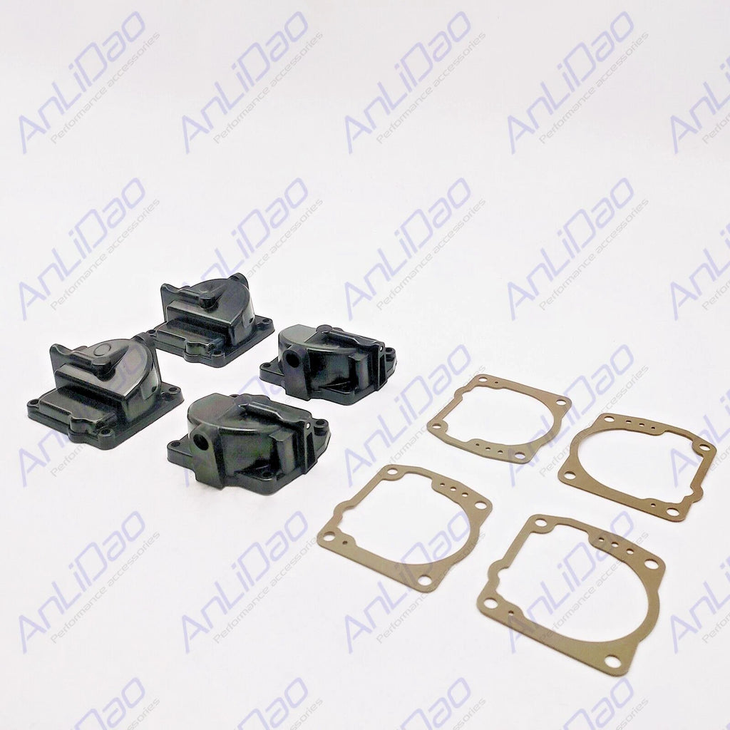 Set of 4 Carb Bowl Float Chamber Assembly for Johnson Evinrude 90HP-175HP (1994–Up) 433000