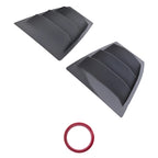 Side Vent Window Scoop Louver for Mazda 3 Axela (2014–2018) Carbon Fiber