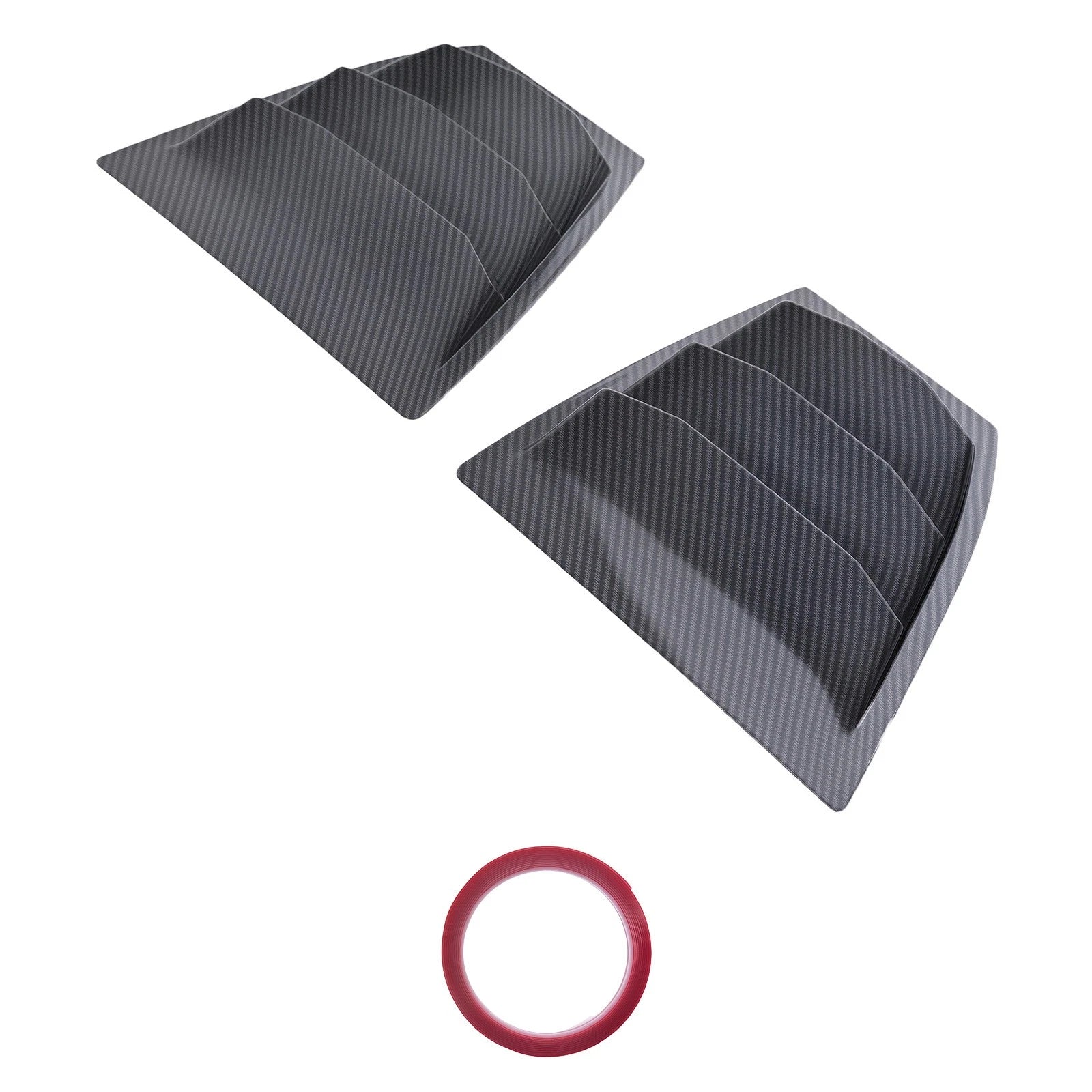 Side Vent Window Scoop Louver for Mazda 3 Axela (2014–2018) Carbon Fiber
