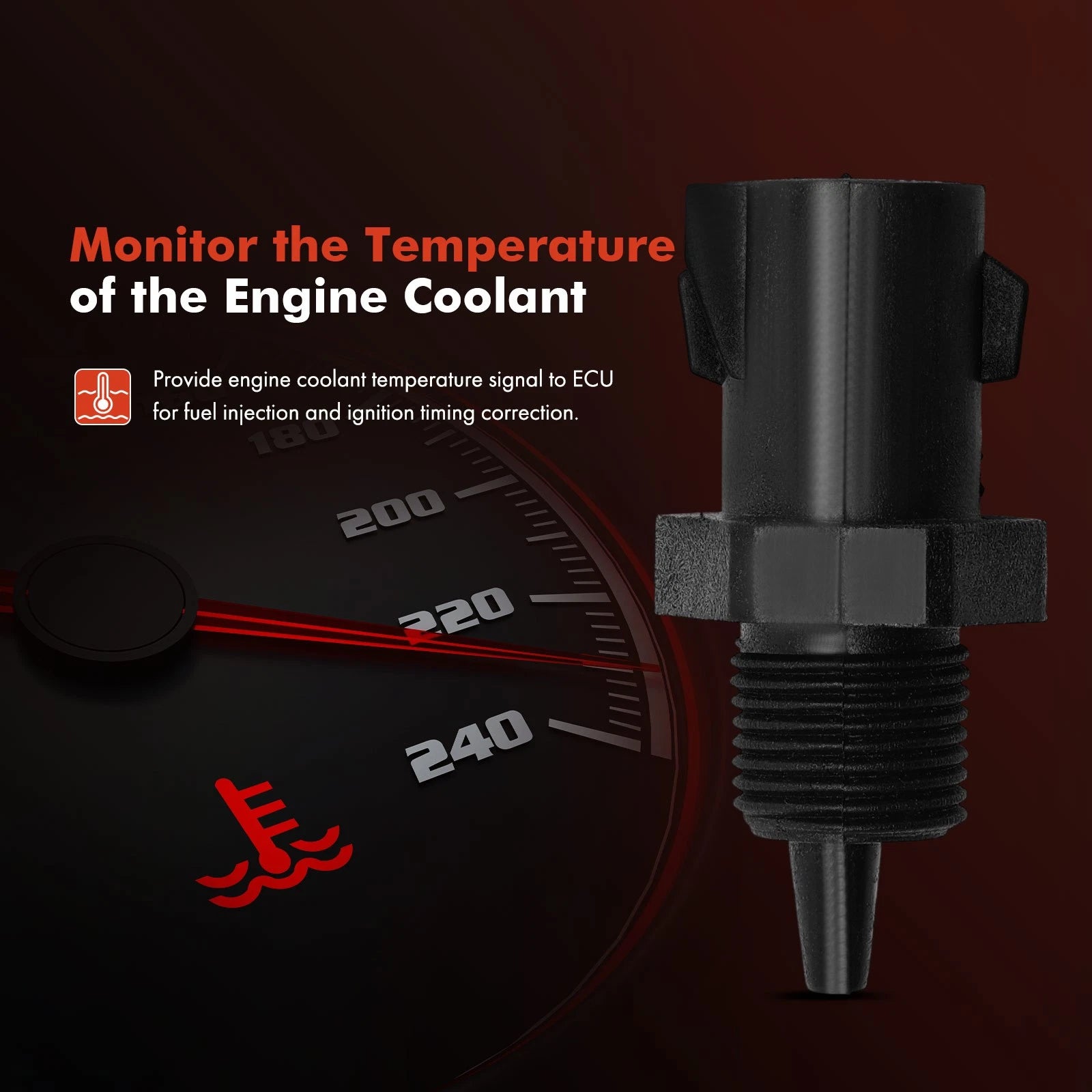 Ambient Air Temperature Sensor for Ford Explorer, Focus, Sonata