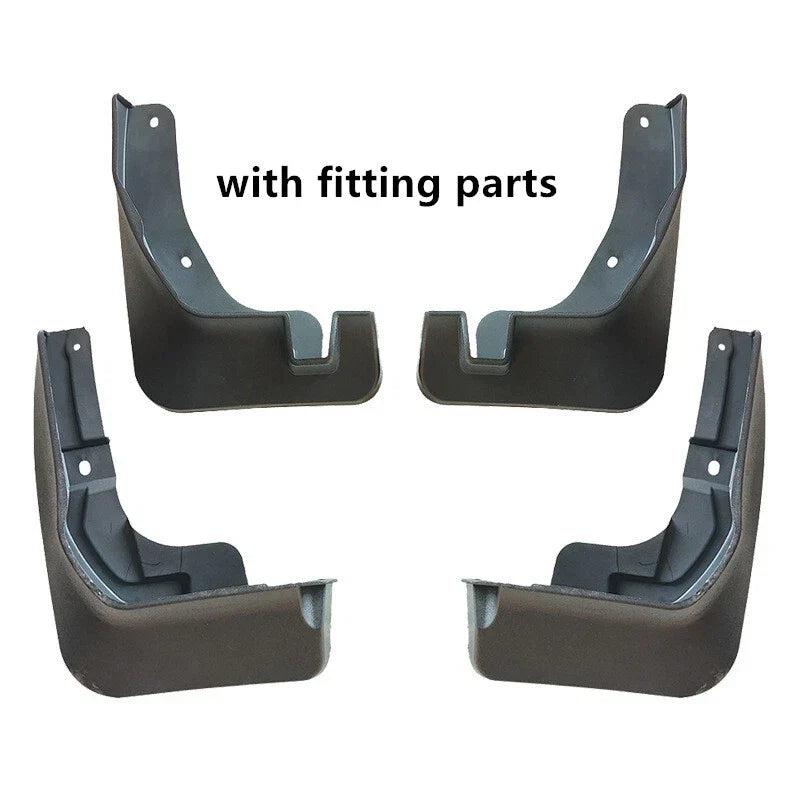 4 x Set Molded Splash Guards Mud Flaps Fender for Toyota Wigo Agya