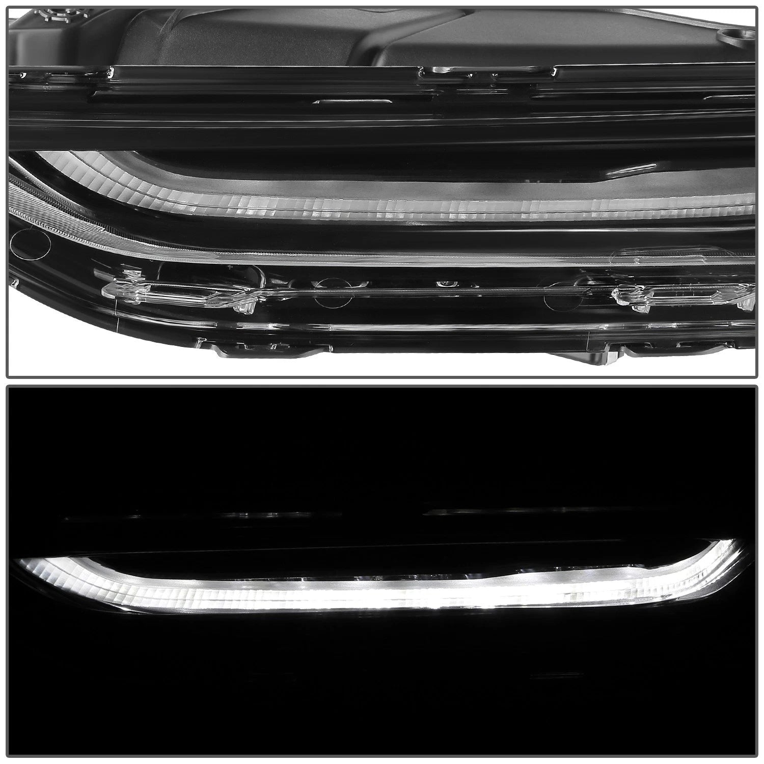 LED Left Side Headlight for Chevrolet Blazer (2019–2022) - Black Housing