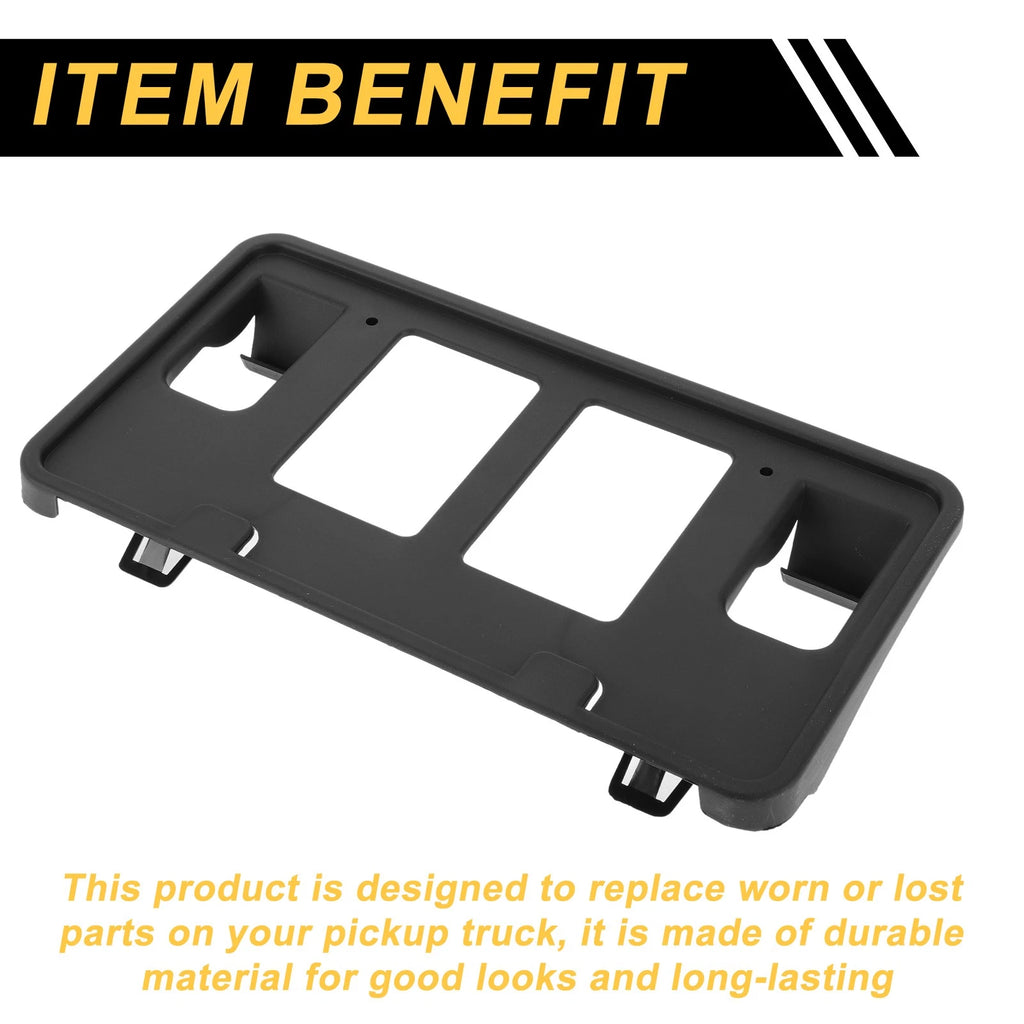 Front Bumper License Plate Bracket Holder for Ford F-150 (2006–2008)