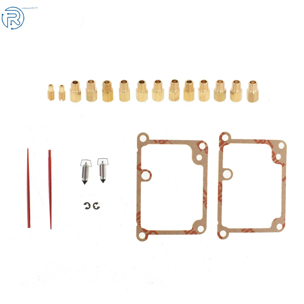 Full Jet Kit for Yamaha Banshee (1997–2006) - 12 Main Jets, 2 Pilot, 2 Needles