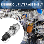 Engine Oil Filter Base Housing Assembly for Audi A3 A4 A4 Quattro (2006–2016) No. 06F115397H