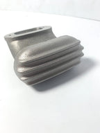 Finned Valve Cover Breather Cast Aluminum Side Angled Style for Universal (—)