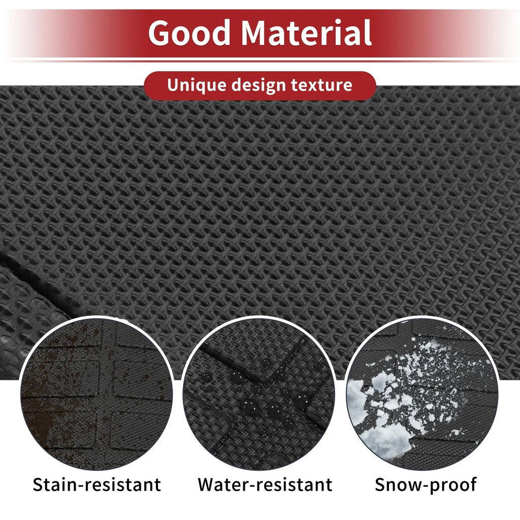 Cargo Liner Rear Trunk Mat for BMW X5 F15 (2014-2018) Diamond Pattern TPE