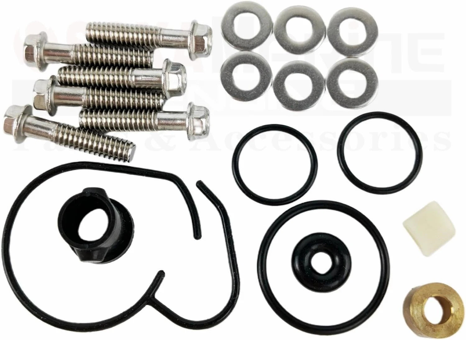 Water Pump Impeller Kit for Johnson Evinrude 20-35HP Outboard (5008972, 5008191)