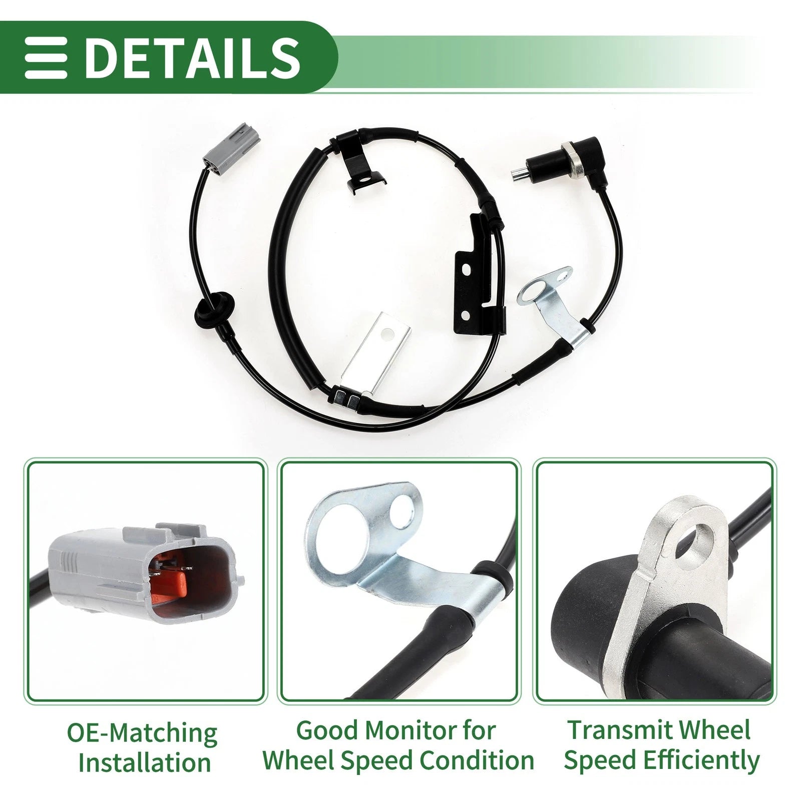 ABS Wheel Speed Sensor NC144373X for Mazda MX-5 (1998–2005)