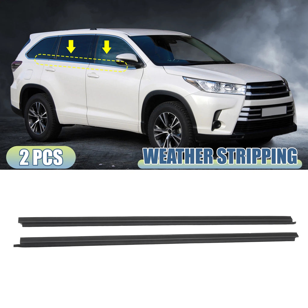 2X Window Glass Seals for Nissan D21 (1986–1997) 745060774255