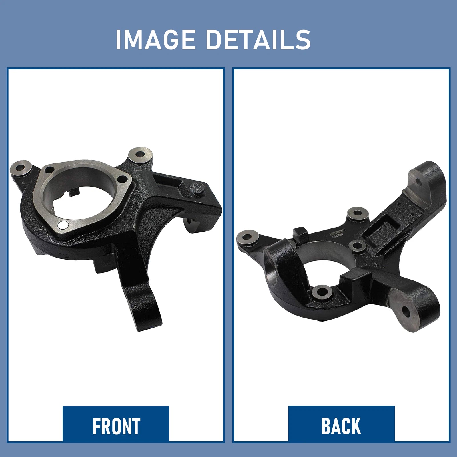 Set of 2 Lift Spindles for Chevy 1500 2WD (1999–2006) Suspension Kit