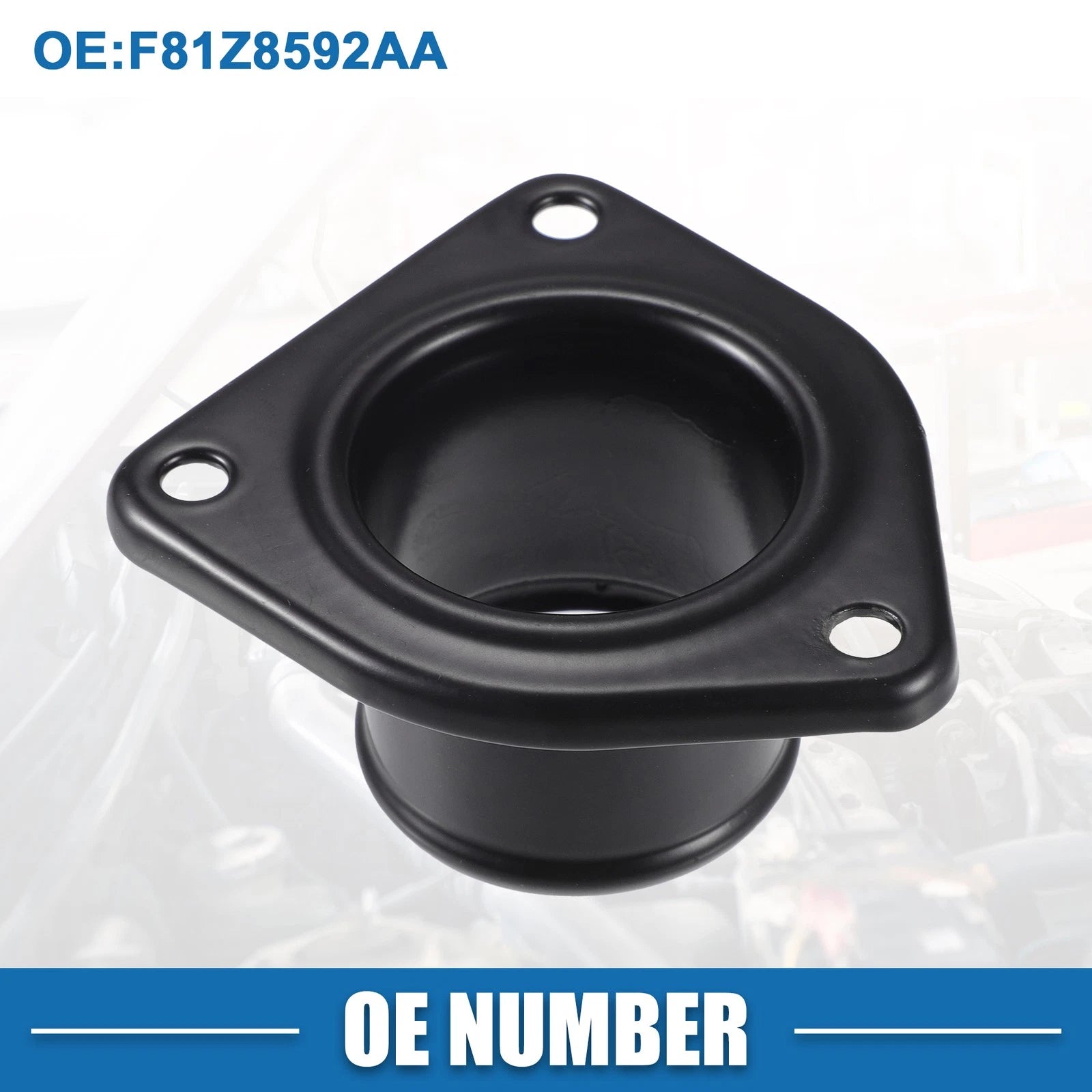 Engine Coolant Thermostat Housing No.F81Z8592AA for Ford F-250 Super Duty (1999–2003)