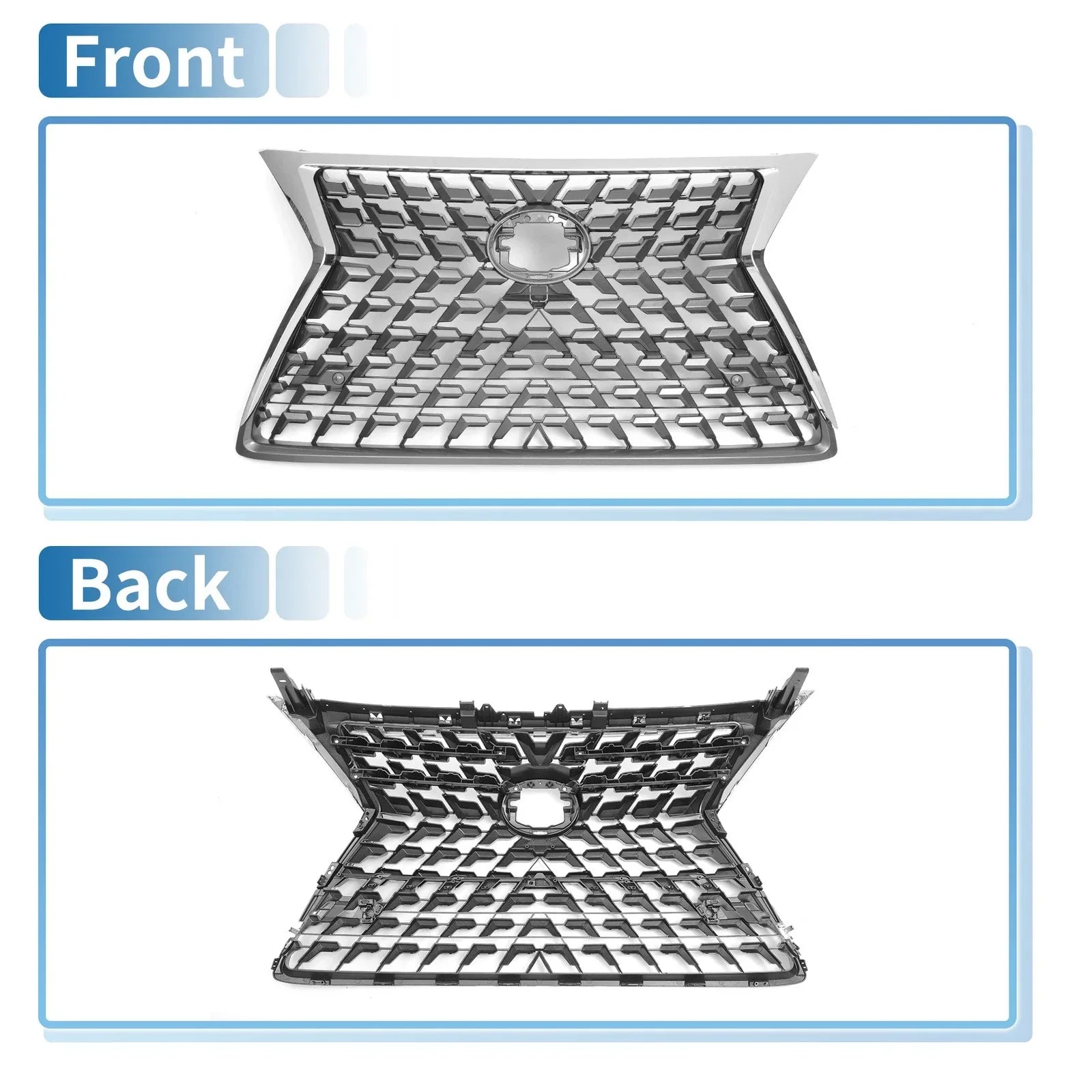 Front Hood Bumper Grille for Lexus GX460 F-Sport (2021)