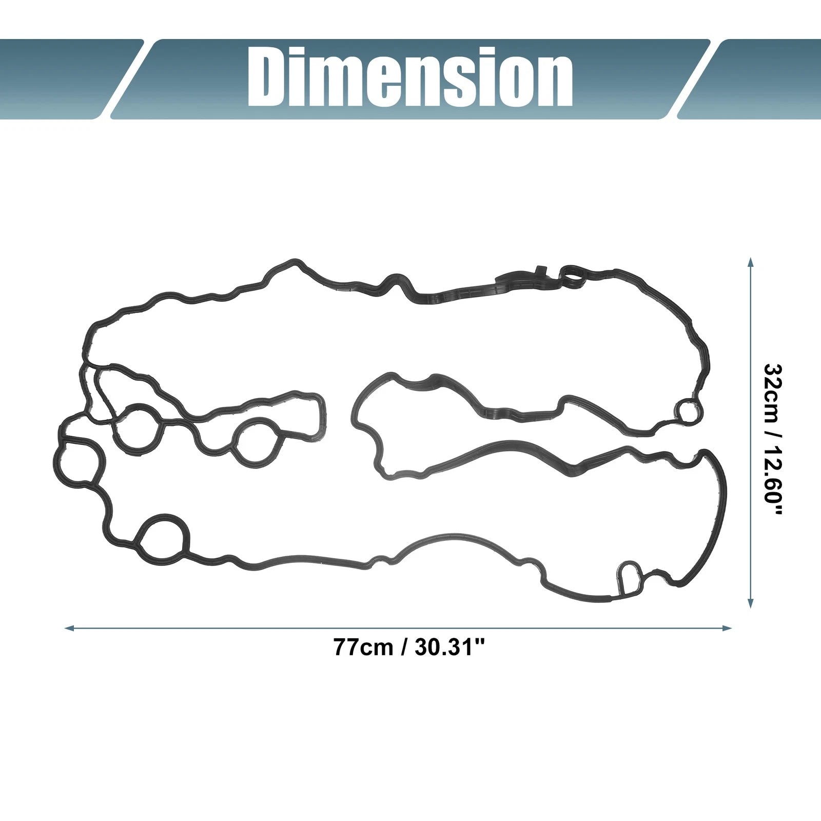 Valve Cover Gasket for BMW 530i (2017–2022) No.11128618519