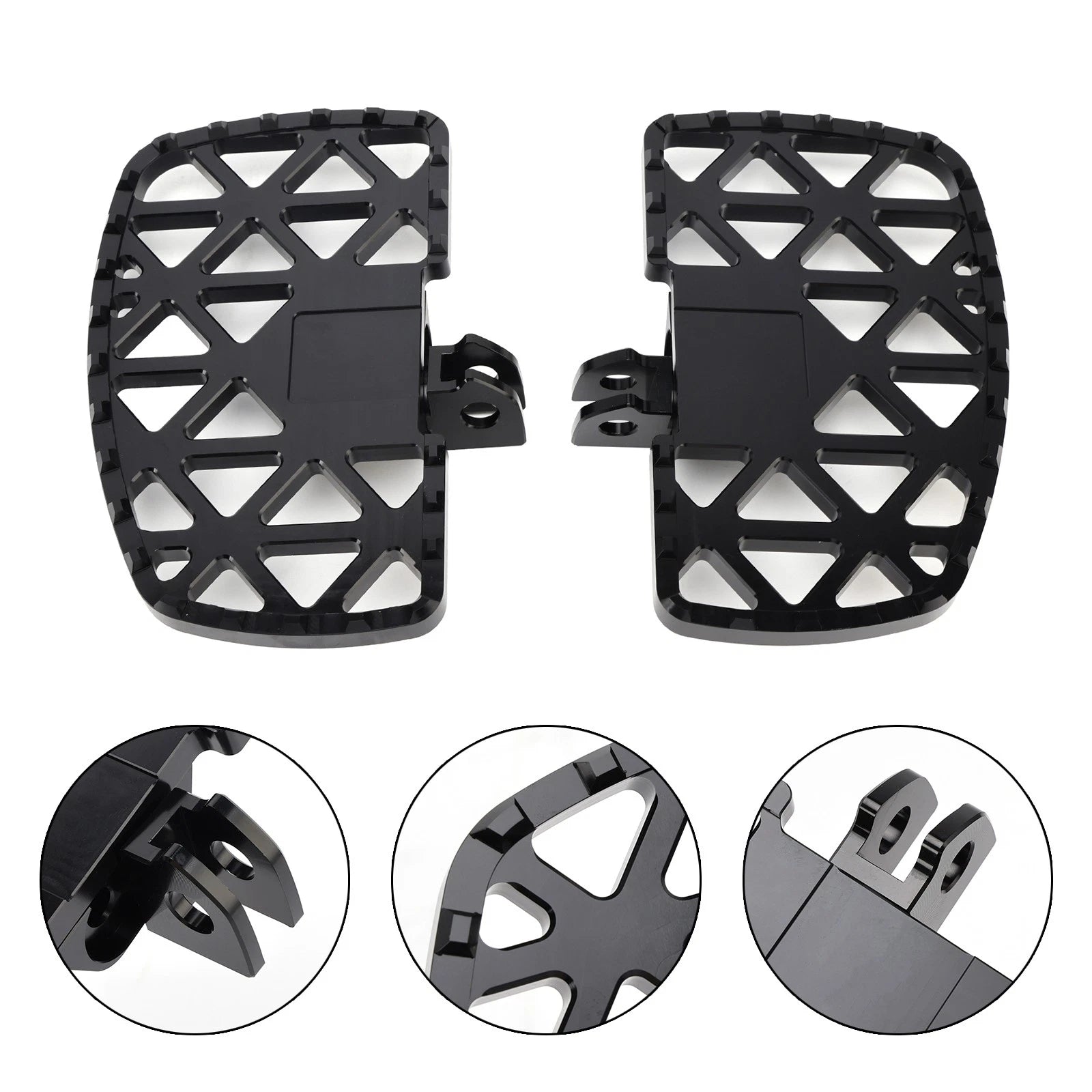 Front Footrests Foot Pegs for Kawasaki Vulcan S 650 (2018–2025)